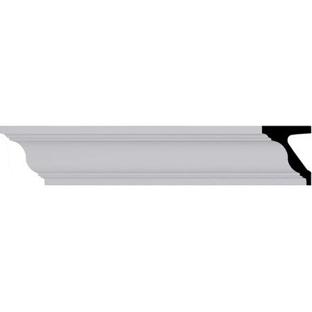 Ekena Millwork 5 3/4"H x 4 3/4"P x 94 1/2"L Standard Moulding MLD06X05ST